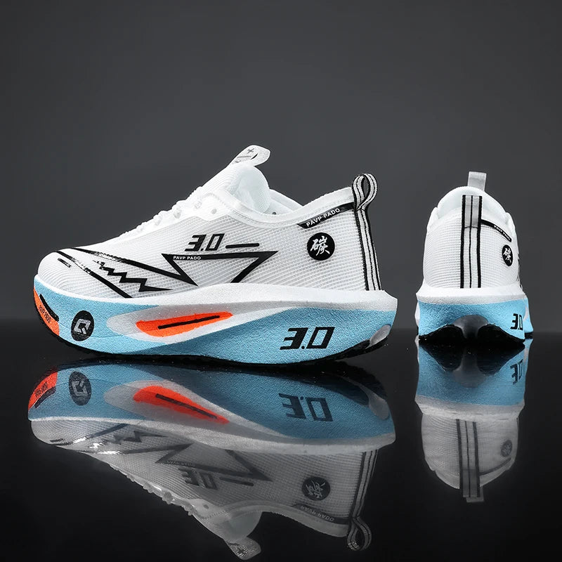 Running Shoes Men Carbon Board Marathon Speciality Sports Breathable Lightweight Women's Comfortable Athletic Sneakers