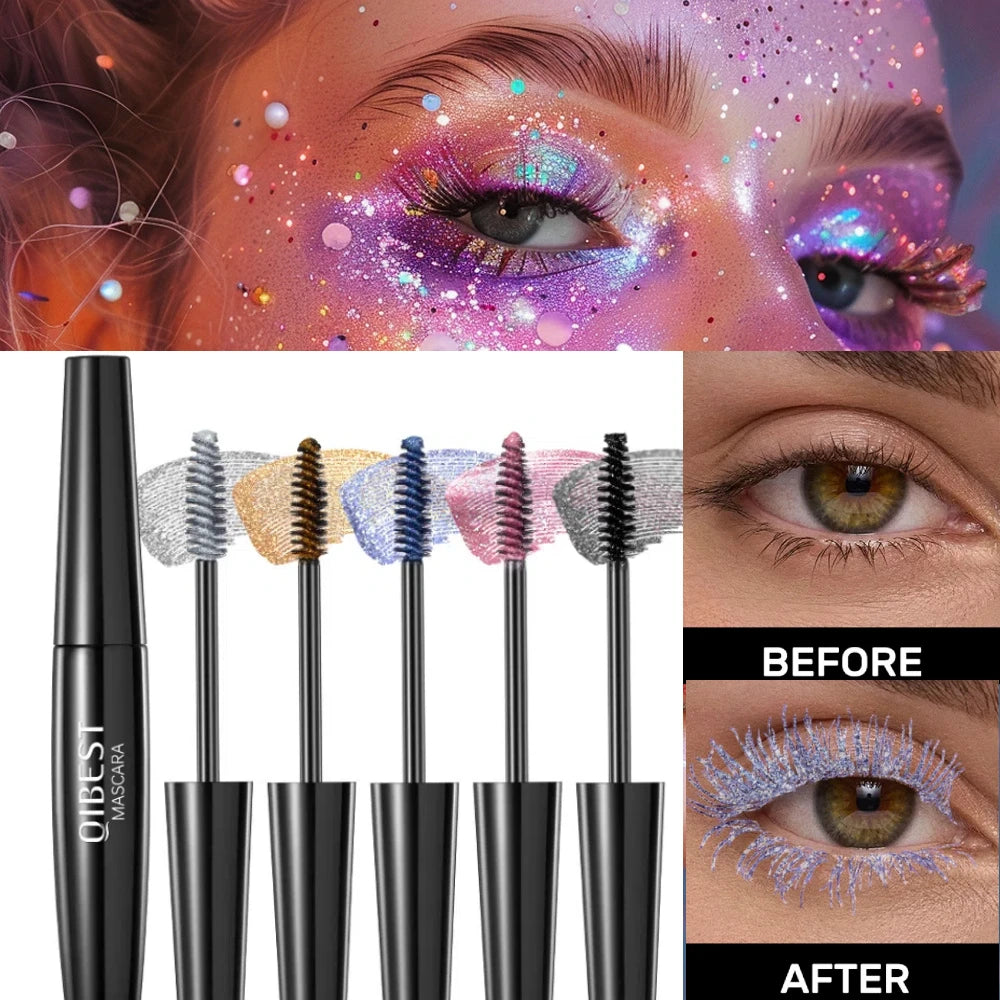 Mascara – Lengthening Silk Fiber – Waterproof Curling – Black | KIMLUD