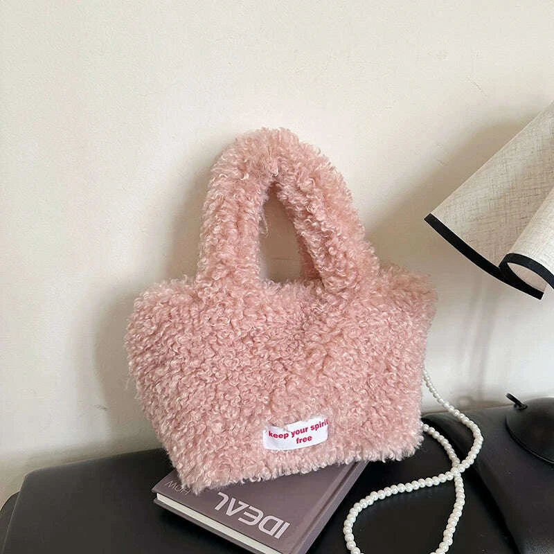 korean-style-winter-bag-soft-fluffy-handbag-womens-bag-khaki-plush-crossbody-bag-versatile-bolsas-feminina-warm-lamb-wool-toteskimludkimlud-35556272