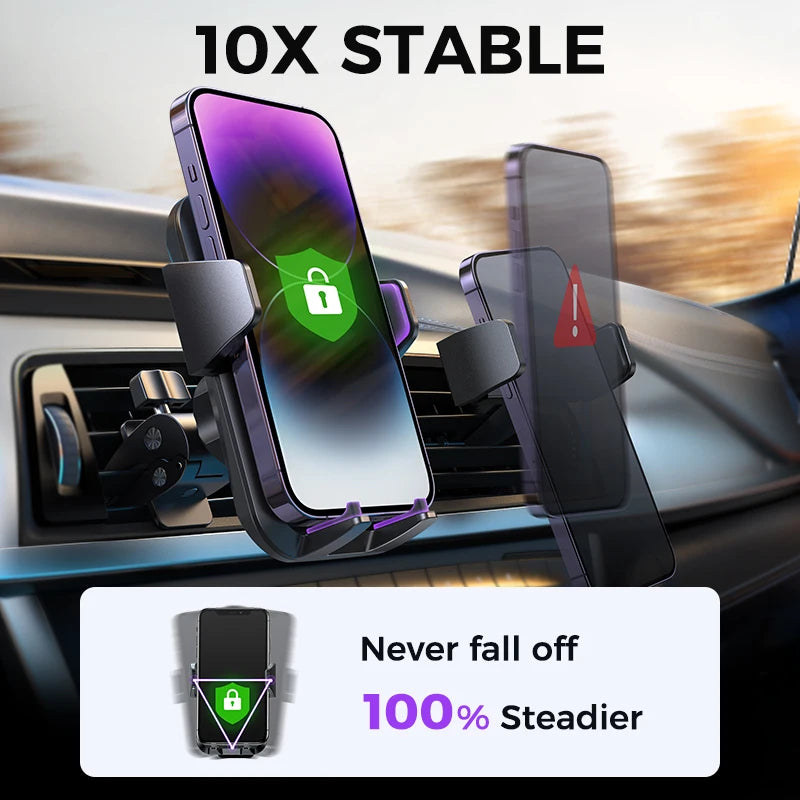 Car Phone Holder – Military-Grade Protection – Air Vent Mount | KIMLUD