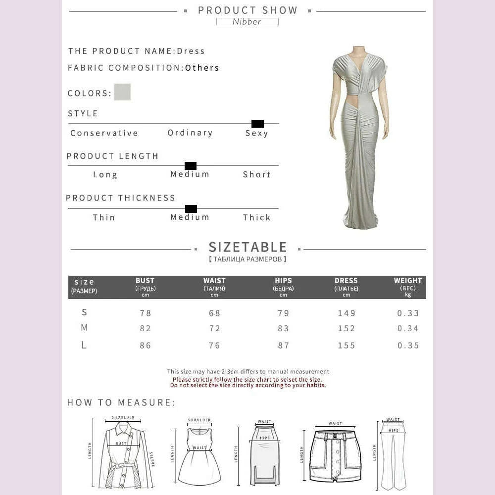 nibber-irregular-hollow-dress-women-ruched-diagonal-collar-shorts-sleeve-waistless-slits-street-trend-temperament-long-bodyconkimlud-womens-fashion-34623907