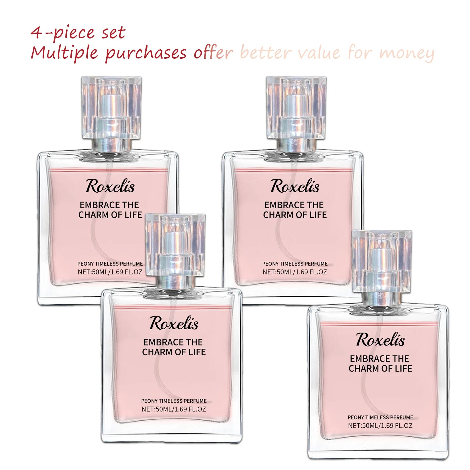 Exquisite Luxurious Floral Perfume — Peony Pink | KIMLUD