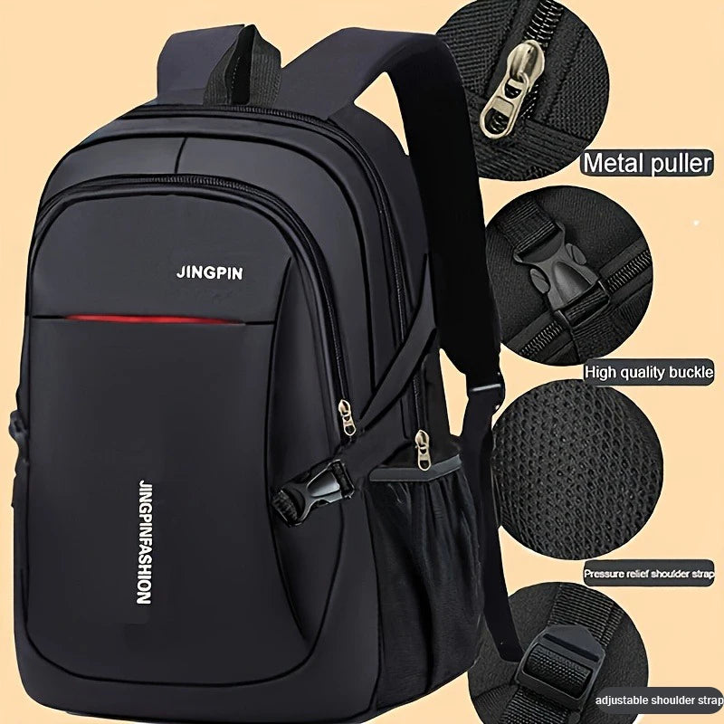 Men's Backpacks Oxford Waterproof Rucksack Business Computer Bag Casual Travel Backpack Senior High School Student Schoolbag