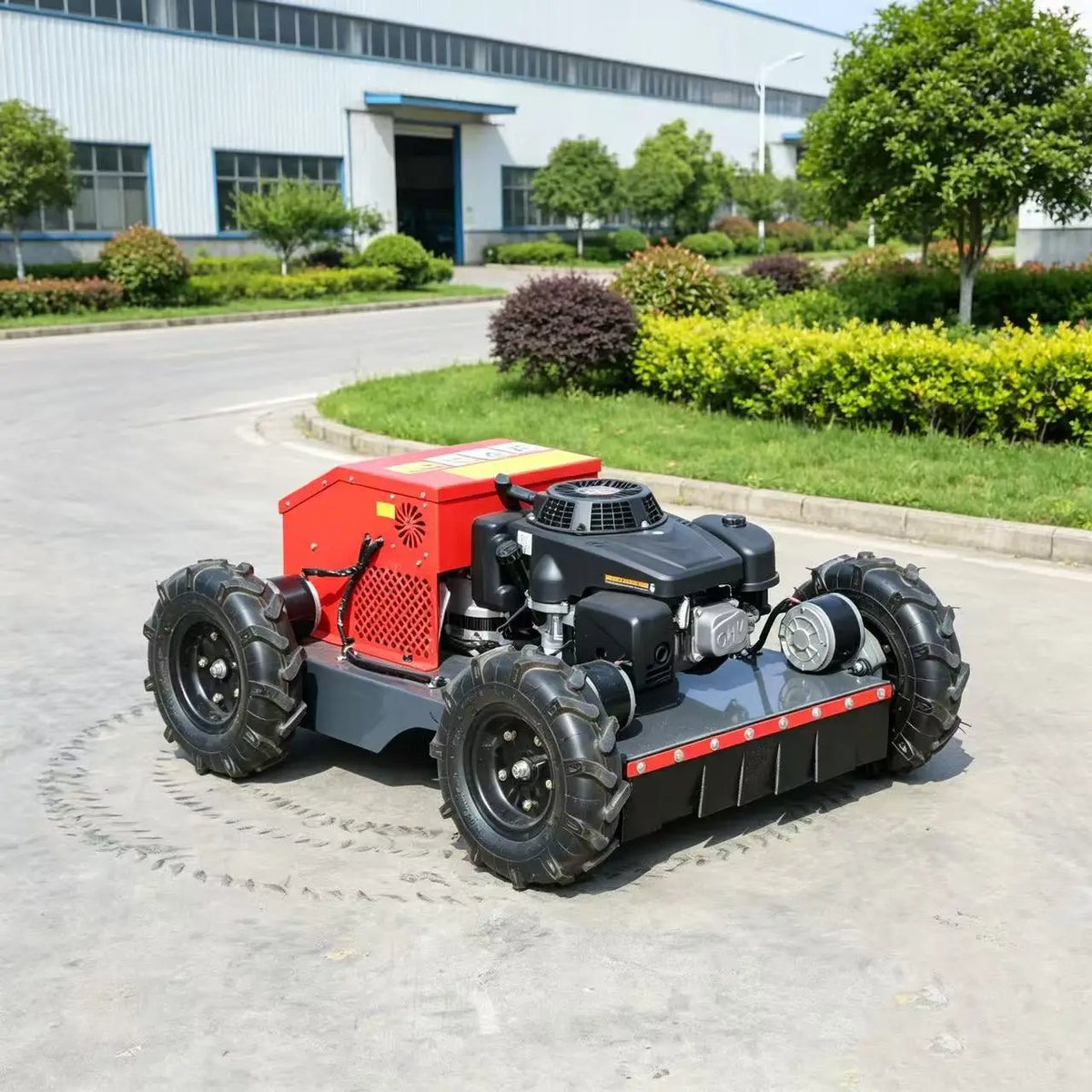 Remote-Controlled Lawn Mower – Brushless Motor – Rechargeable | KIMLUD