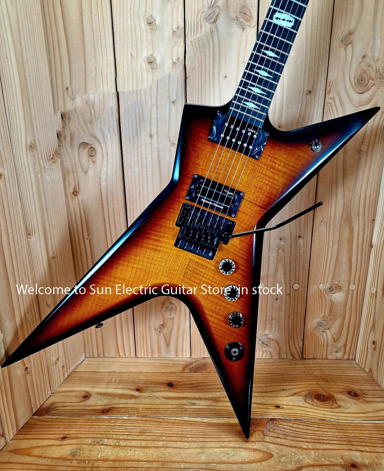Stealth Floyd FM Electric Guitar Custom Shop — Trans Brazilia | KIMLUD