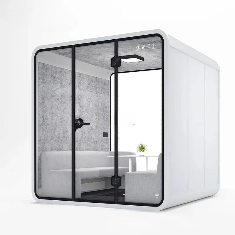 Acoustic Privacy Pod - Single Occupancy - Aluminum Alloy Frame | KIMLUD
