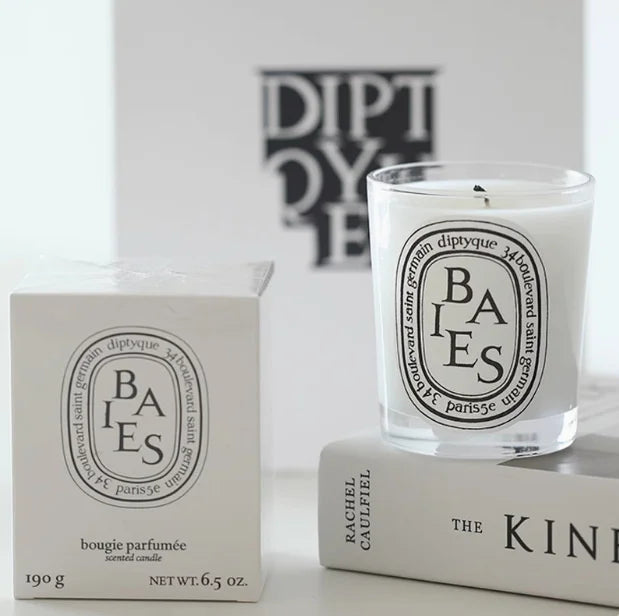 Transparent Glass Scented Candle Romantic Glow — Clear | KIMLUD