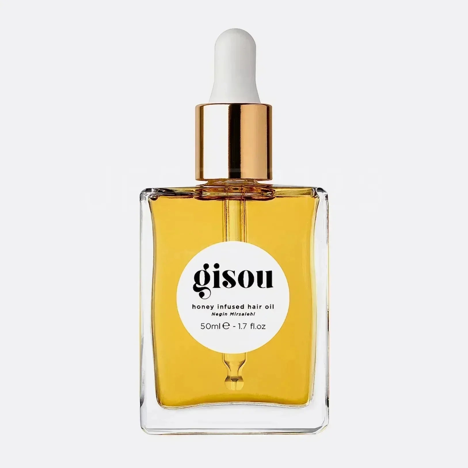 Honey Infused Hair Oil Travel Size With Mirsalehi Honey For Silkier, Healthier Strands — Gold | KIMLUD