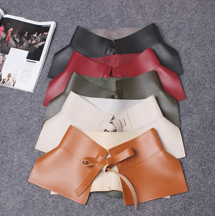 Knot Ultra Wide Girdle Waistband Women Lace Skirt Fashionable Decoration Tie Up Waist Closure Dress Versatile Accessories