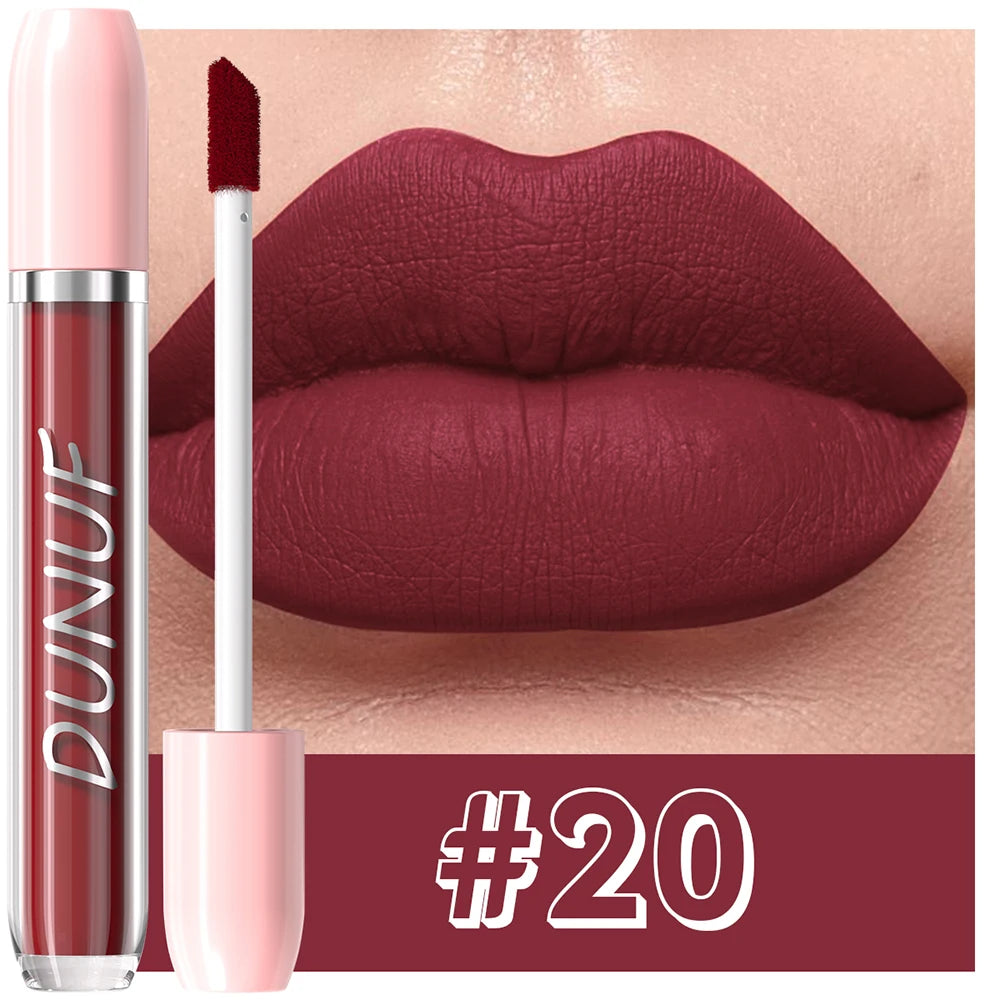 Liquid Lipstick – Long-Lasting – Matte – Sexy Red | KIMLUD