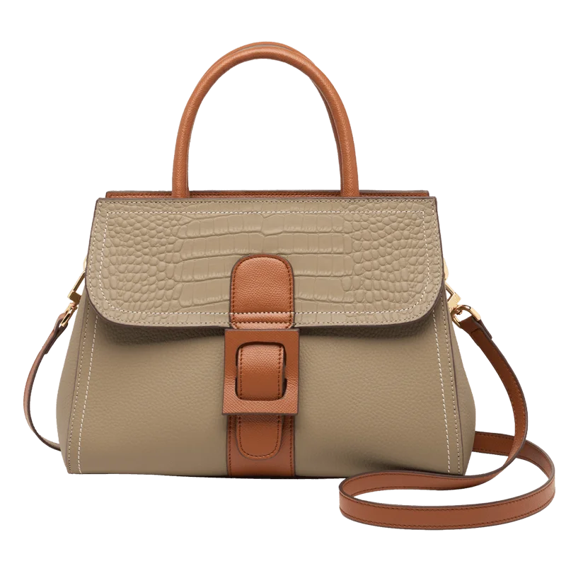 KIMLUD, ZOOLER 100% Genuine Leather Women's Handbags Cover Lock Shoulder Messenger Bags Super Soft Skin Ladies Purses Winter#YC356, KIMLUD Womens Clothes