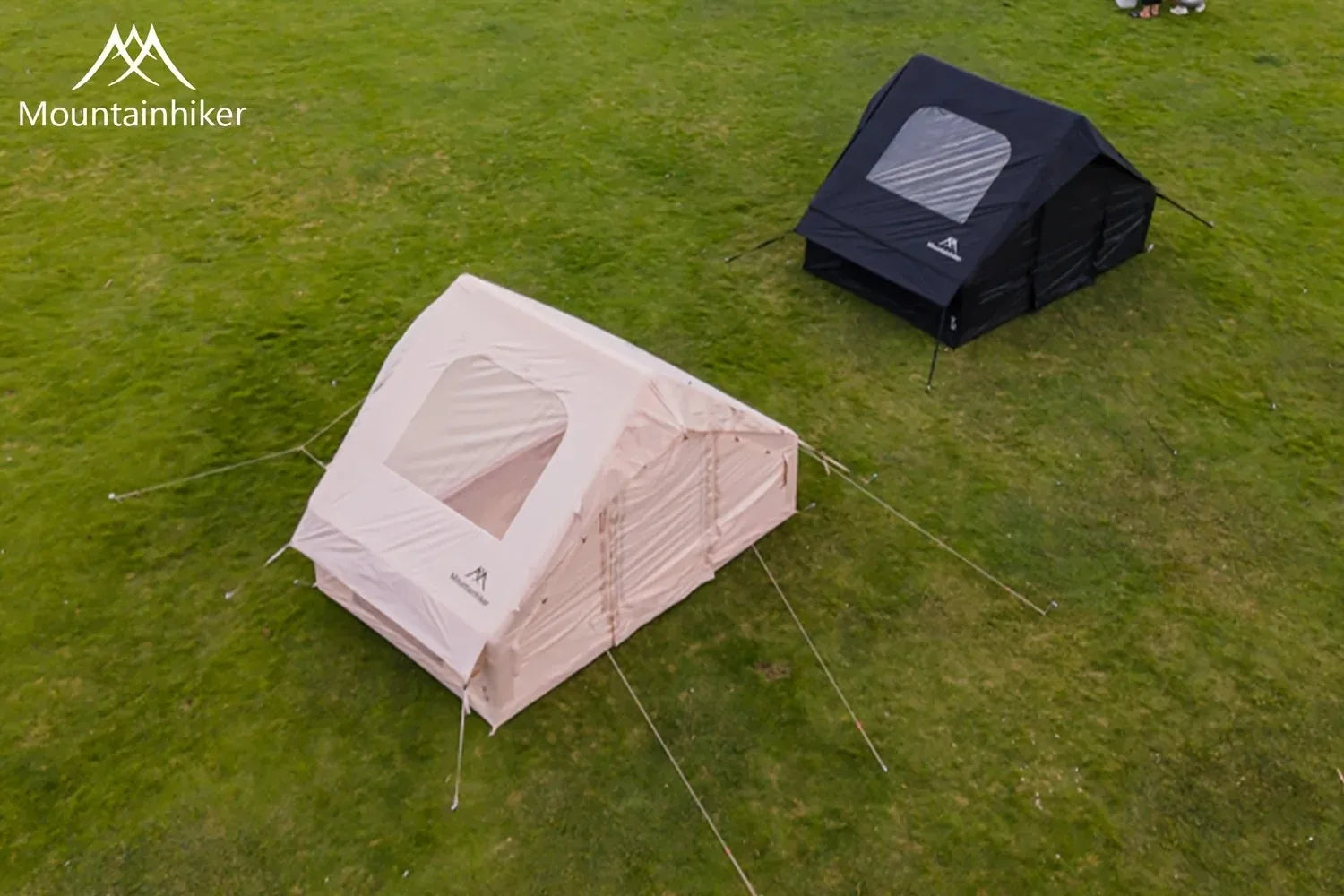 MOUNTAINHIKER Extra Large 3-6 Person Inflatable Family Camping Tent with High-Quality Windproof and Spacious Interior