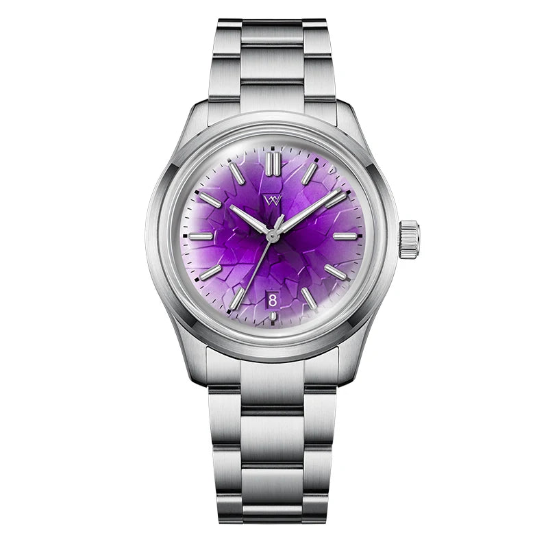 WM Watch Automatic Mechanical Watch NH35 Glacier Series 100M Water Resistant AR Coated Sapphire Welly Merck Watches For Man 226M