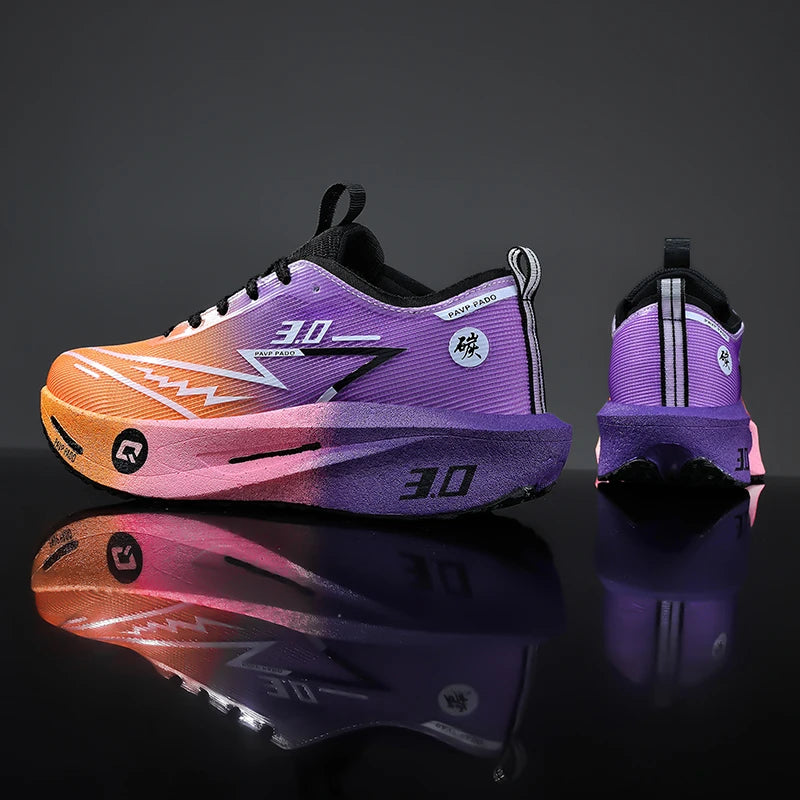 Running Shoes Men Carbon Board Marathon Speciality Sports Breathable Lightweight Women's Comfortable Athletic Sneakers