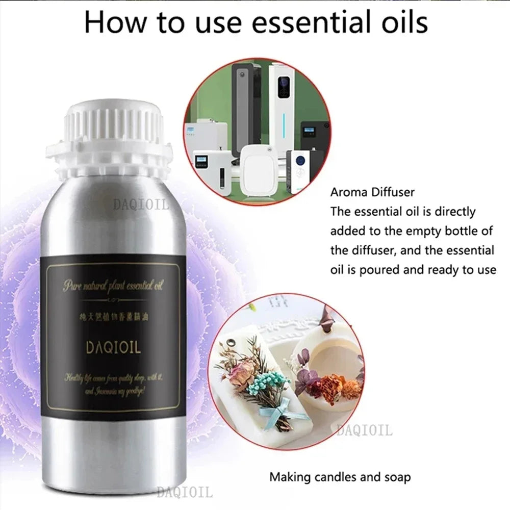 Waterless Diffuser 100ml Essential Oil Diffuser For Room Fragrance And Ambient Scent — Clear | KIMLUD