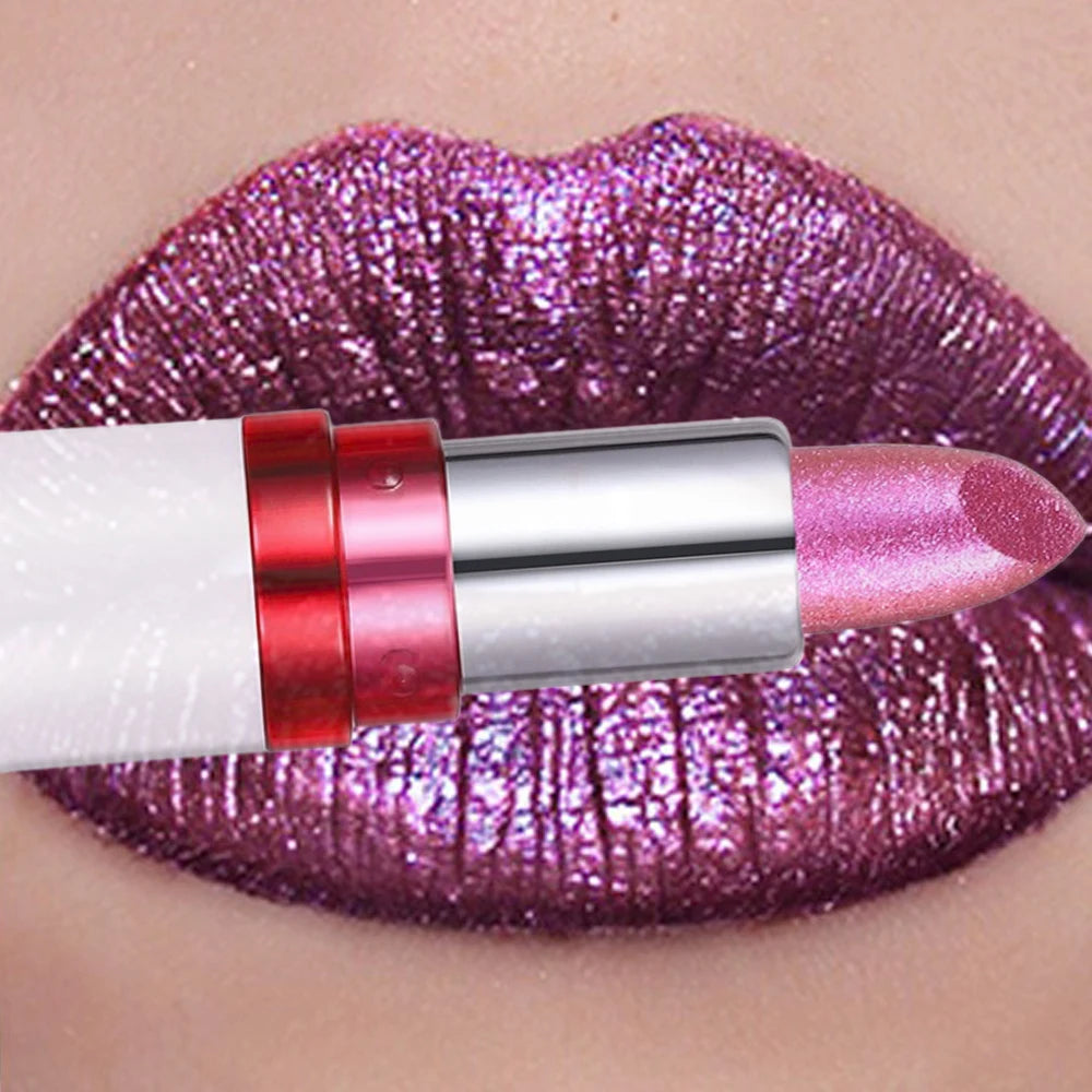 Lipstick – Color-Changing – Metallic – Blue Purple | KIMLUD