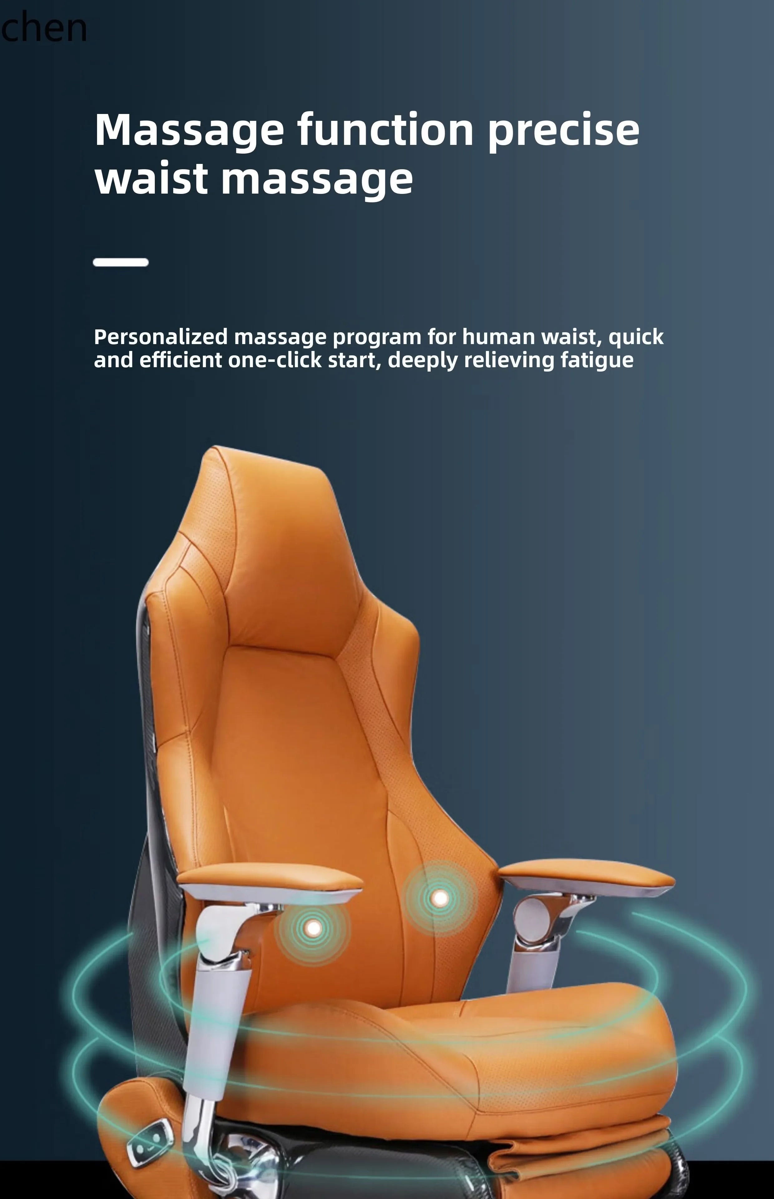 HT electric luxury gaming chair for home sedentary and comfortable, reclining and ventilated