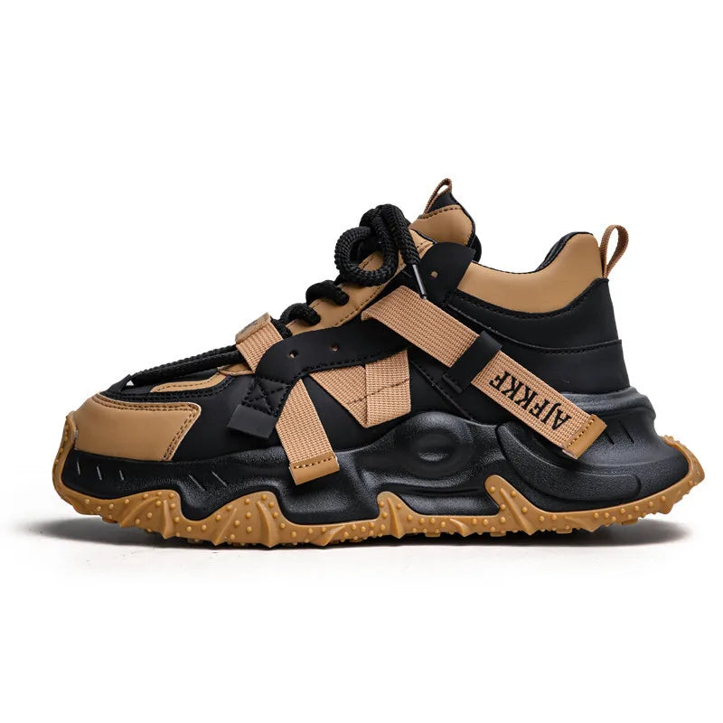Men's Casual Sneakers - Height Increasing Thick Sole - EVA Insole | KIMLUD