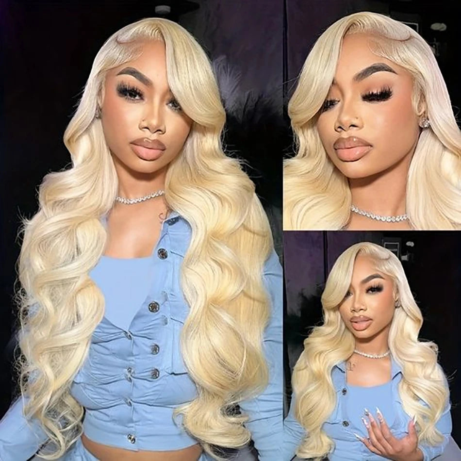 Lace Front Wig Body Wave Brazilian 13x6 HD Lace Frontal — Honey Blonde | KIMLUD