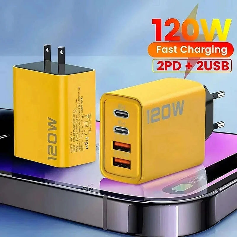 120w-4-port-type-c-fast-charging-usb-phone-charger-adapter-us-eu-plug-charger-for-iphone-xiaomi-huawei-quick-charge-wall-chargerkimludkimlud-35573473