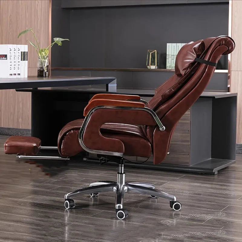 Office Chair – Massage Reclining High Back – Metal – N/A | KIMLUD