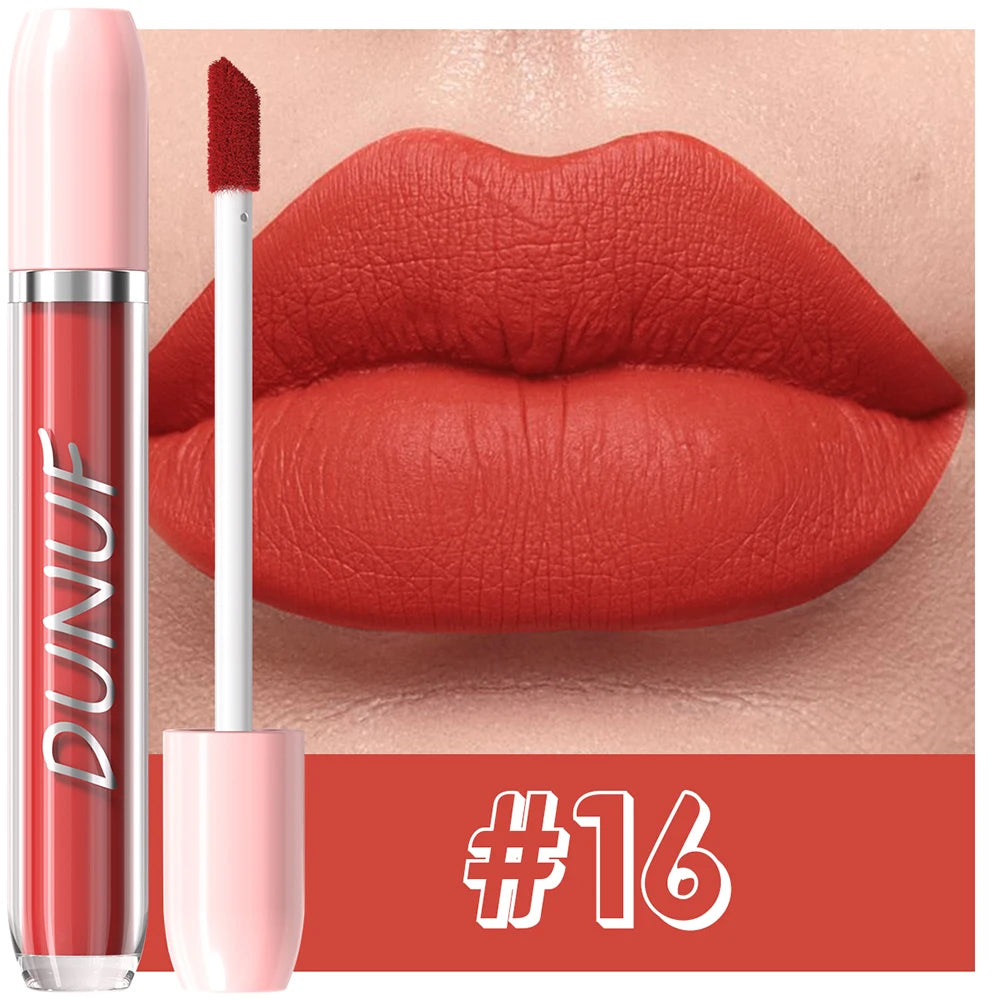 Liquid Lipstick – Long-Lasting – Matte – Sexy Red | KIMLUD