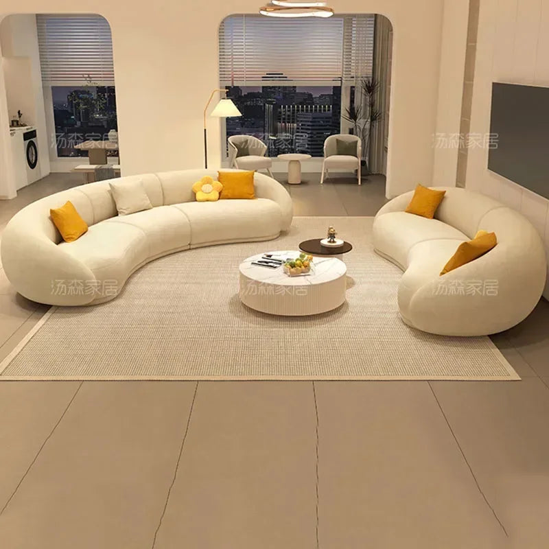 Premium Velvet Bubble Sofa Cover — Creamy Beige | KIMLUD