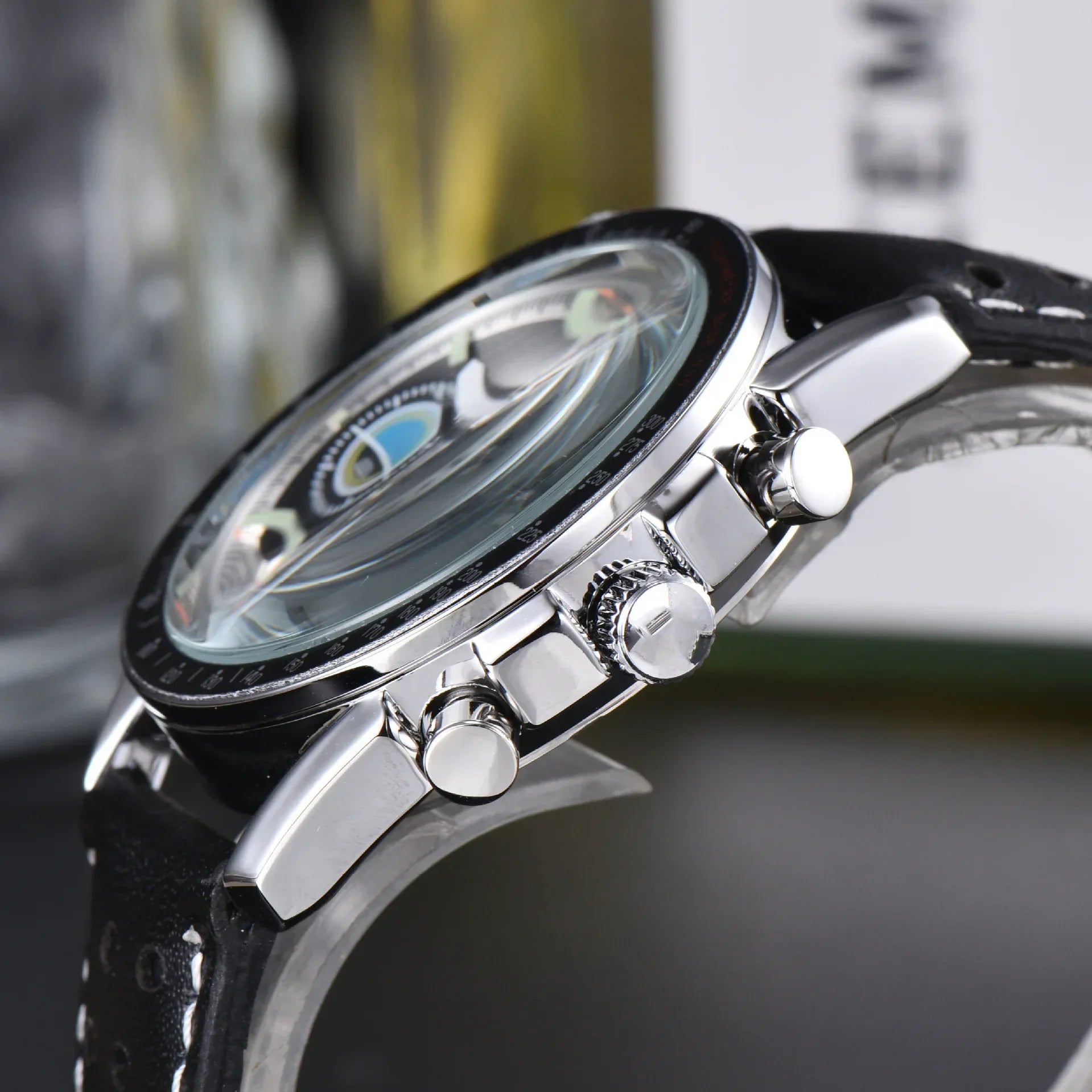 Famous High-end Series Men's Watches Quartz Fashion Business Classic Water Resistant Stainless Steel Strap WristWatch Male Clock
