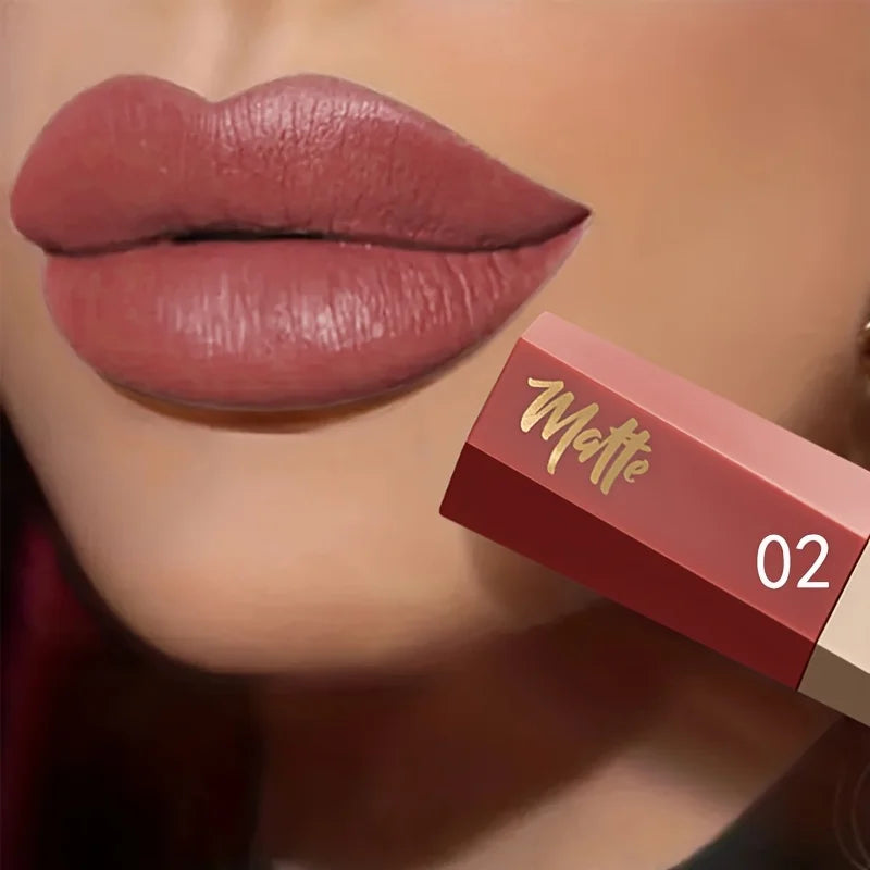 Liquid Lipstick – Long-Lasting Waterproof – Matte Finish | KIMLUD