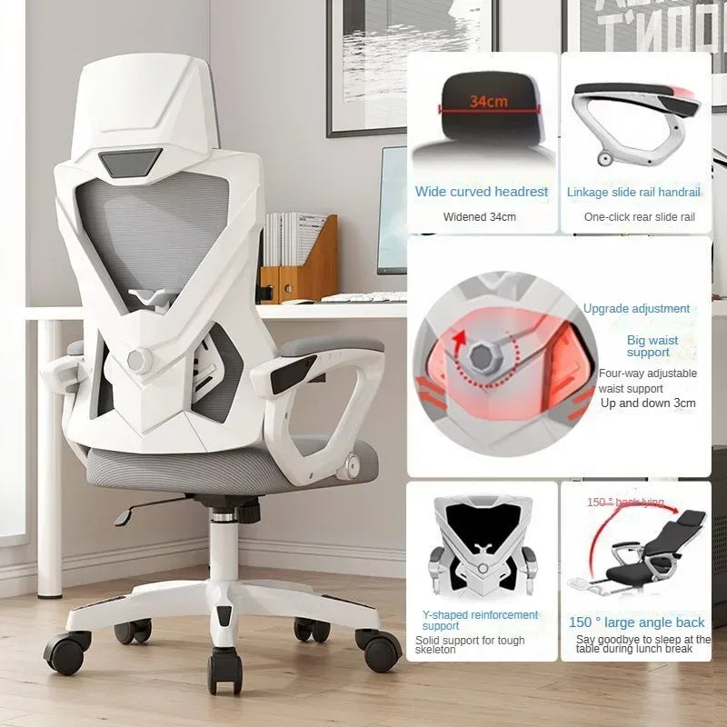 Office Chair, Ergonomic Chair, Adjustable Rotating Computer Chair, Commercial Conference Room, Reclining E-sports Chairs