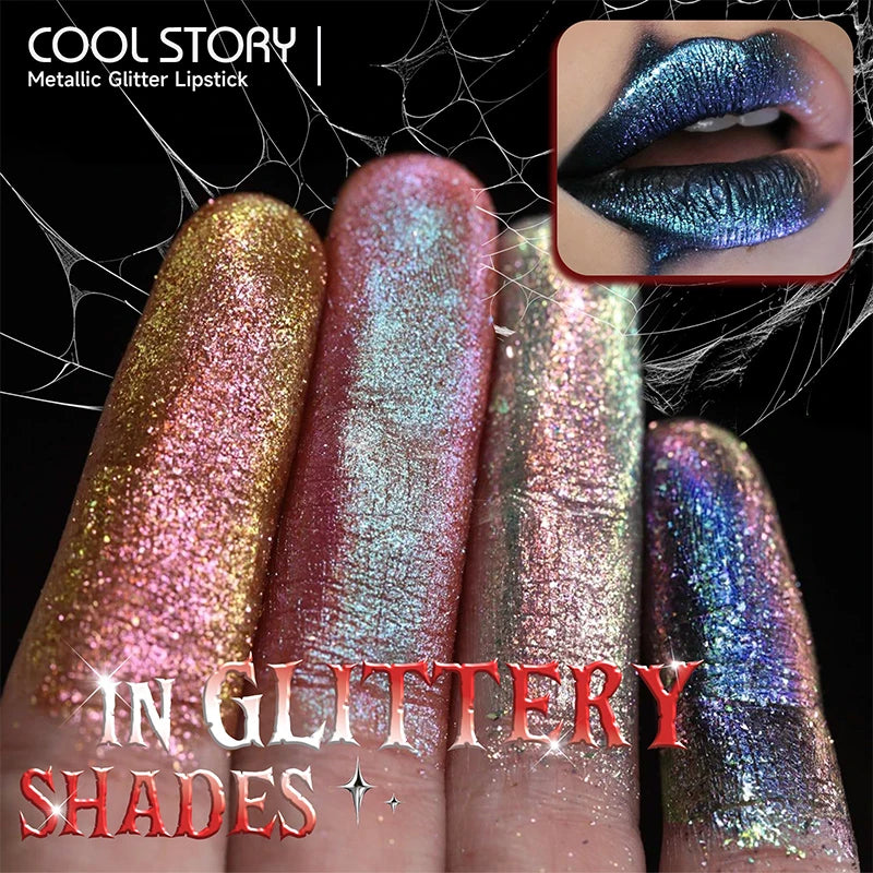 Lipstick – Waterproof Long Lasting – Metallic Purple | KIMLUD