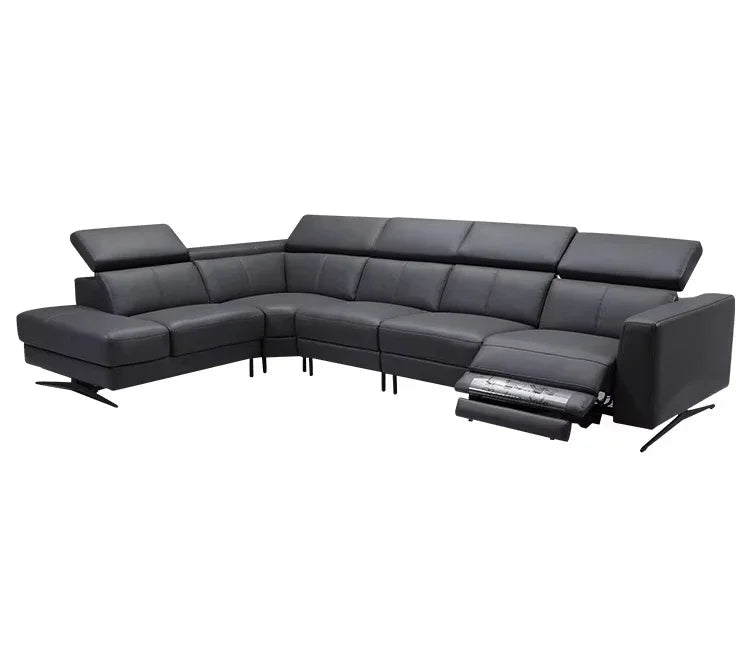A Modern  Removable and Washable L-shaped 7 Seater Living Room Sectional Sofa