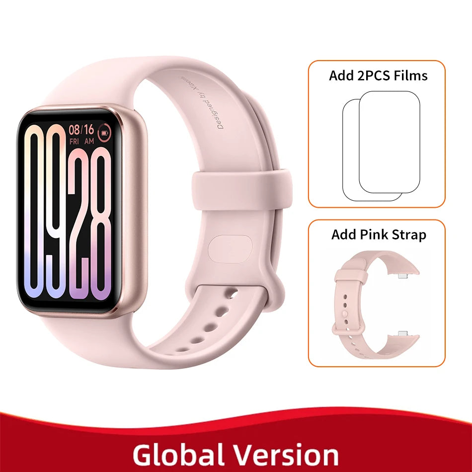 Global Version Xiaomi Smart Band 9 Pro 1.74'' AMOLED Display 21 Days Battery Life Miband Bracelet 150+ Sport Mode Health Monitor