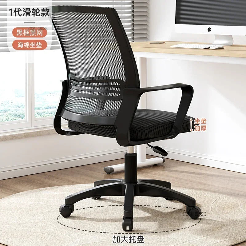 L-Shaped Double Computer Desk Home Office — Black | KIMLUD