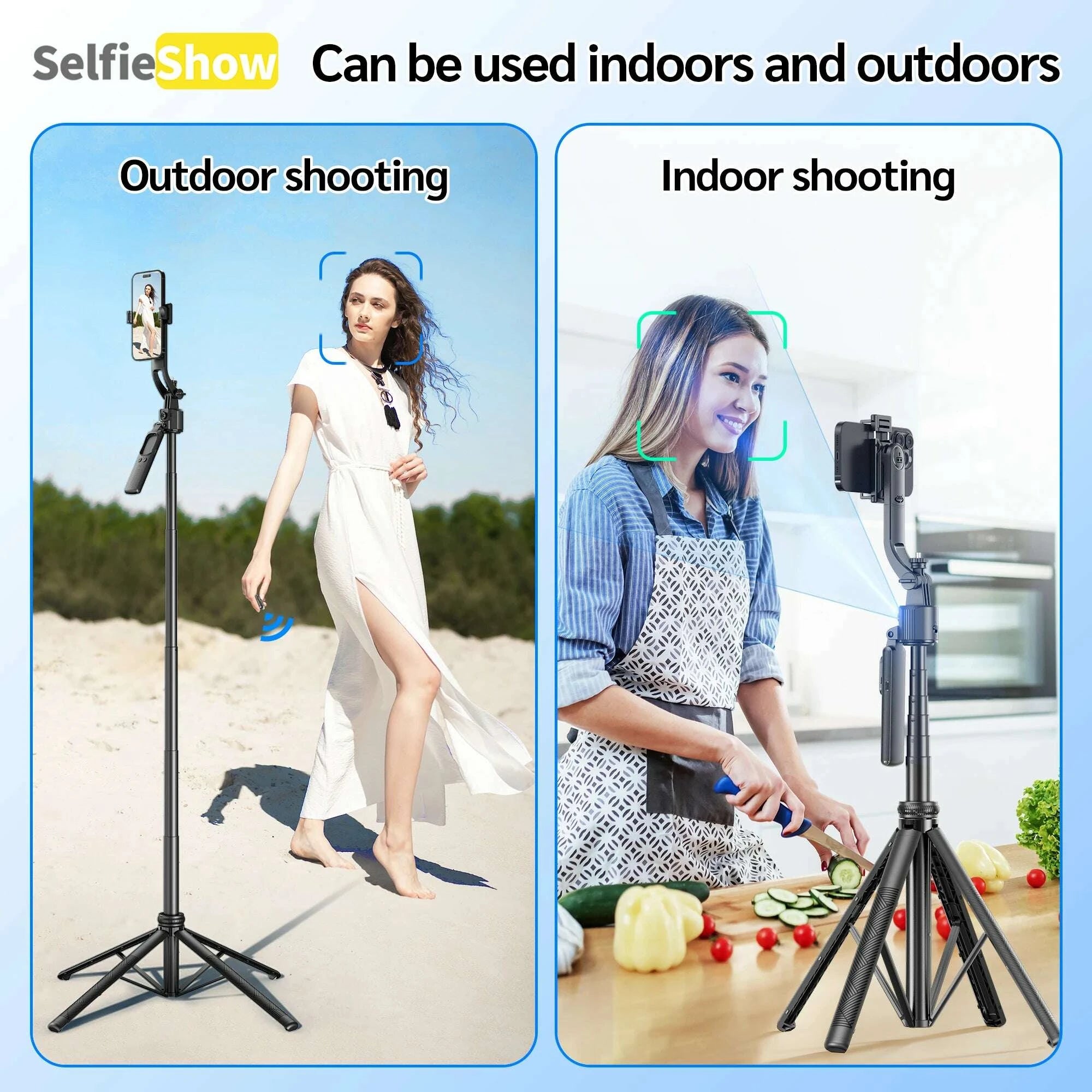 c17-tripod-360°auto-rotation-ai-tracking-remote-control-bluetooth-shooting-quadrapod-selfie-stick-stabilizer-optional-fill-lightkimludkimlud-35561838
