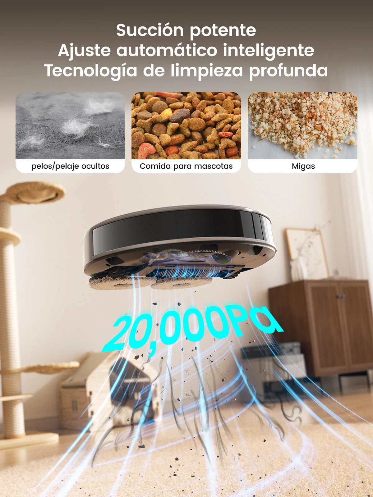Robot Vacuum And Mop Lefant M3 Max — White | KIMLUD