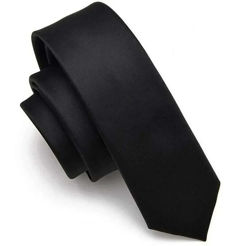 black-simple-clip-on-tie-security-tie-doorman-steward-matte-funeral-tie-for-men-women-studentskimludkimlud-35575223