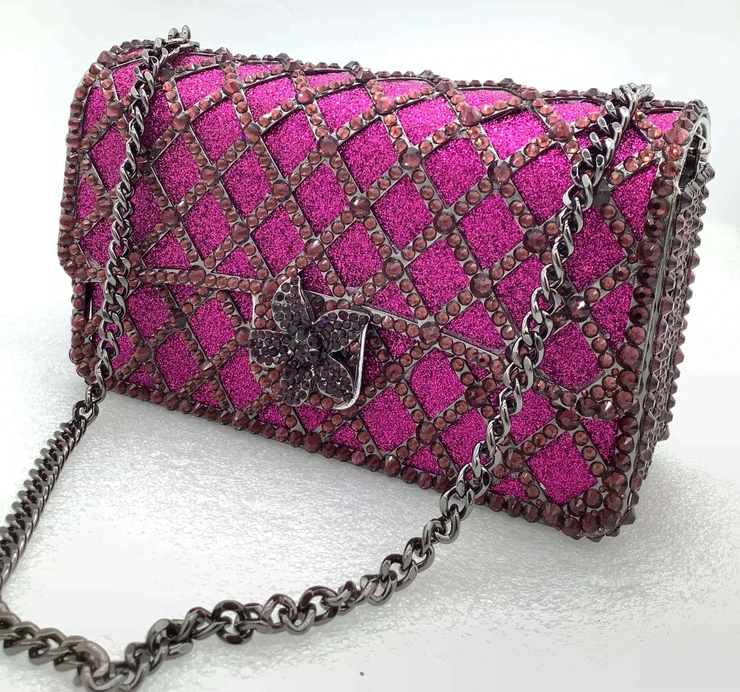 KIMLUD, XIYUAN Women's bag 2024 New Rhinestones Handbags for Women Bags Diamonds Shoulder Bag Purse Ladies Female Crossbody Bag Shining, KIMLUD Womens Clothes