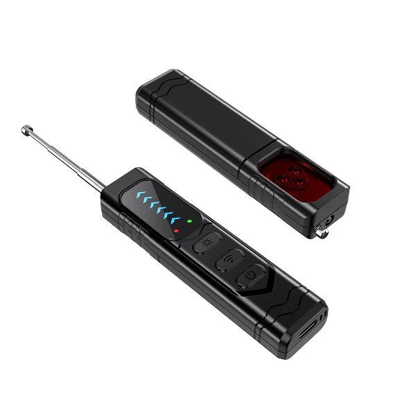 Anti Spy Gadget Spy Camera Detector Upgraded T17 — Black | KIMLUD