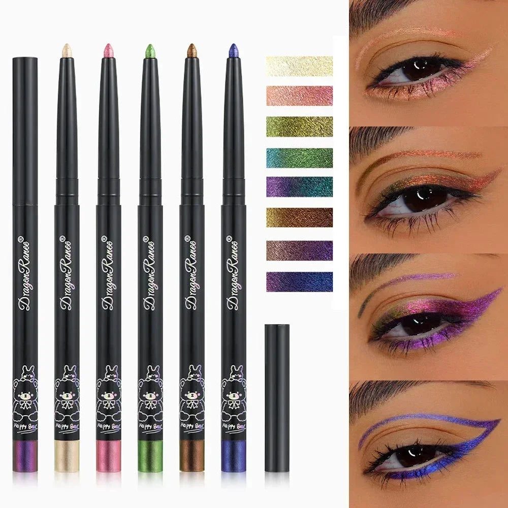 Eyeliner Pencil – Glitter Aurora Multi Chrome – Green Purple | KIMLUD