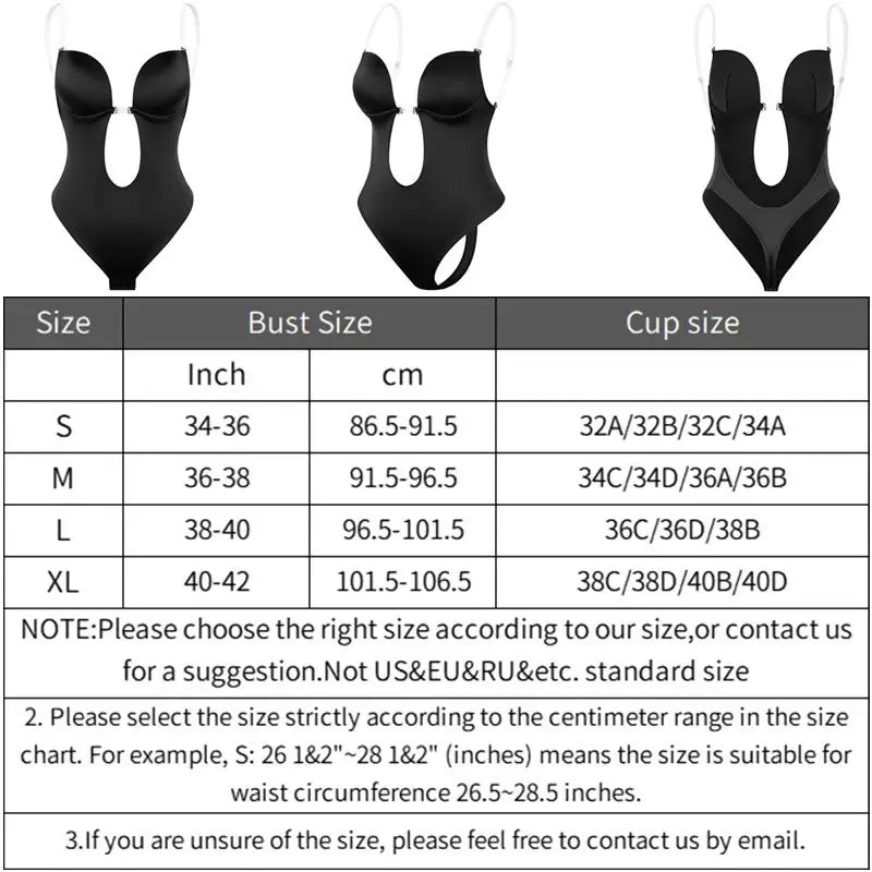 KIMLUD, Women Full Body Shaper Bra Backless Bodysuit Thong Invisible Shapers Tummy Control Shapewear Girdles Sheath Slimming Underwear, KIMLUD Womens Clothes