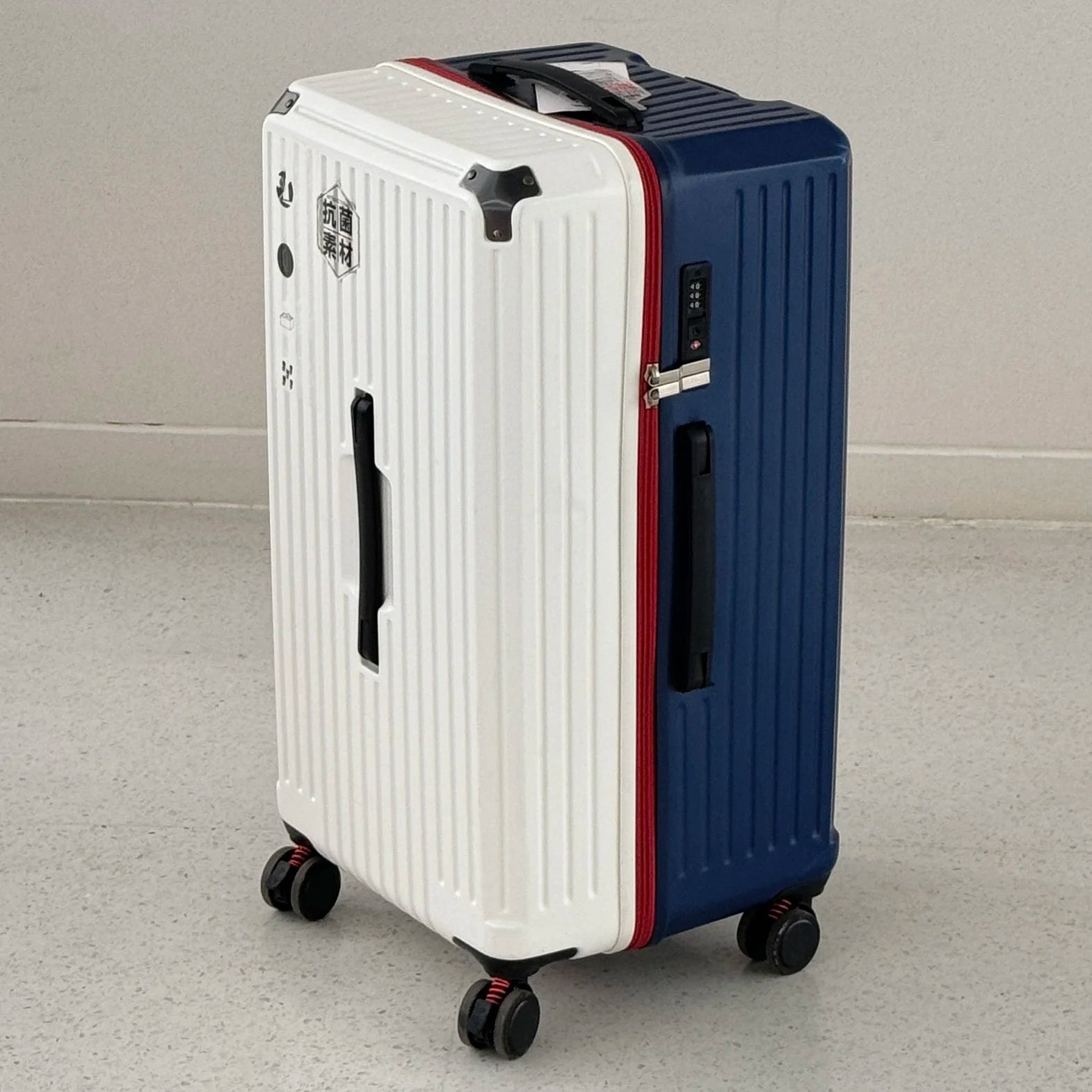 Suitcase 30" Large Capacity Luggage Men and Women Universal Five-wheeled Password Trolley Case Student Travel Luggage carrier