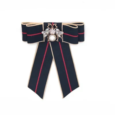 Brooch – Bowknot Design For Women – Zinc Alloy | KIMLUD