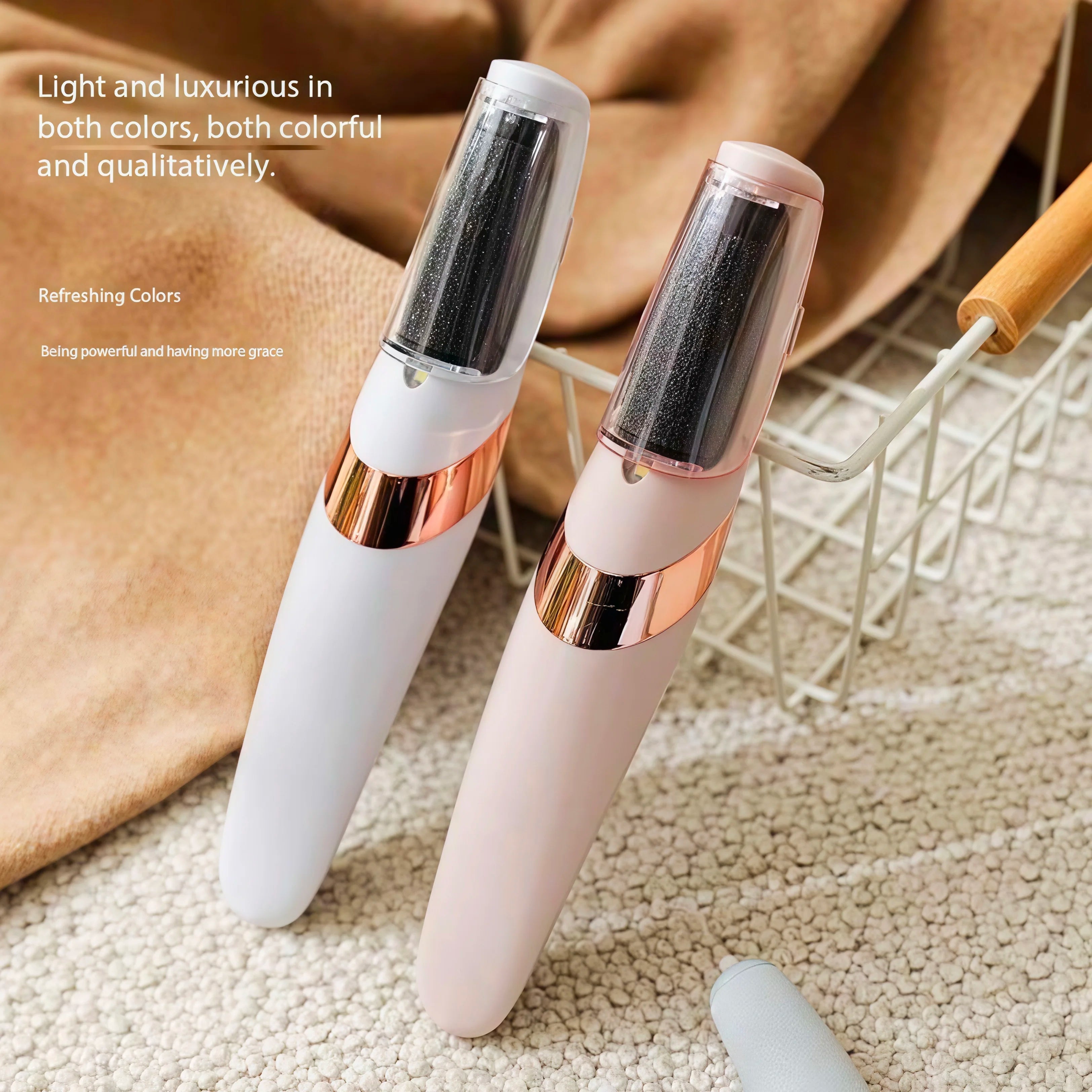 Smooth Pedicure Wand for Feet Electric Foot Callus Remover Rechargeable Pedicure Tools for Feet Callus Removal Tool Best Device