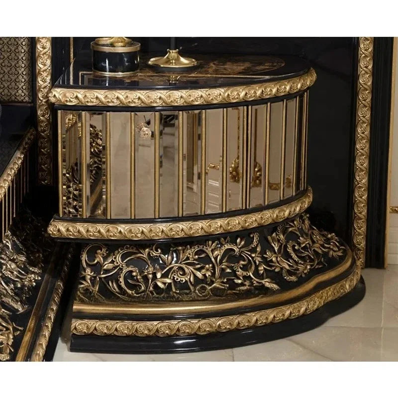 Apartment Solid Wood Bed Double Nordic Modern Princess European Bed Confortable High Quality Wedding Muebles Bedroom Furniture