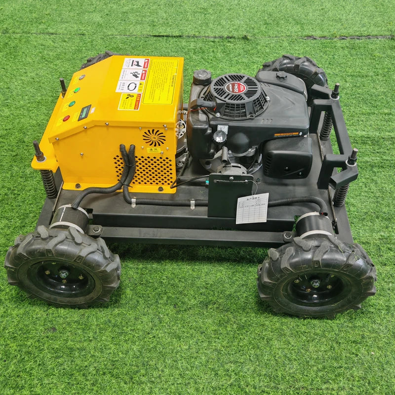 Remote Control Lawn Mower – Four-Wheel Drive – 550mm Width | KIMLUD