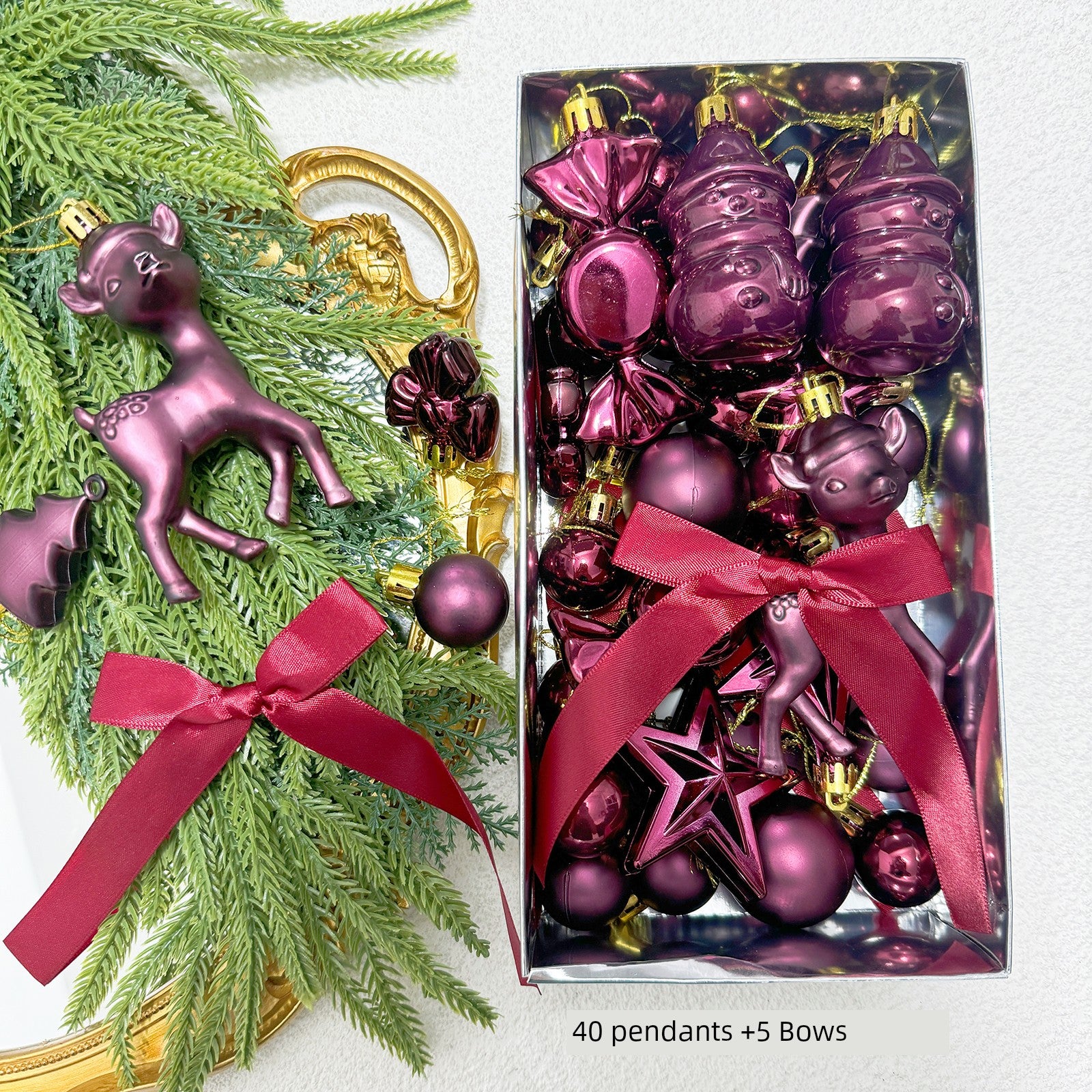 Christmas Tree 42 Scenes Christmas Decorations