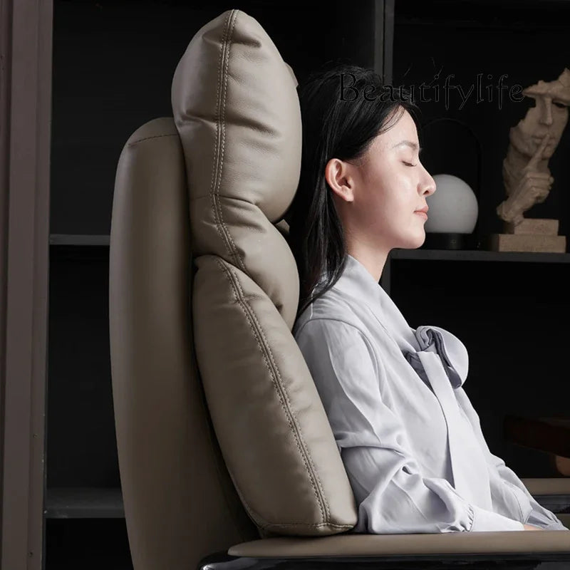 Zero Gravity Executive Chair Ergonomic Rolling — Taupe | KIMLUD