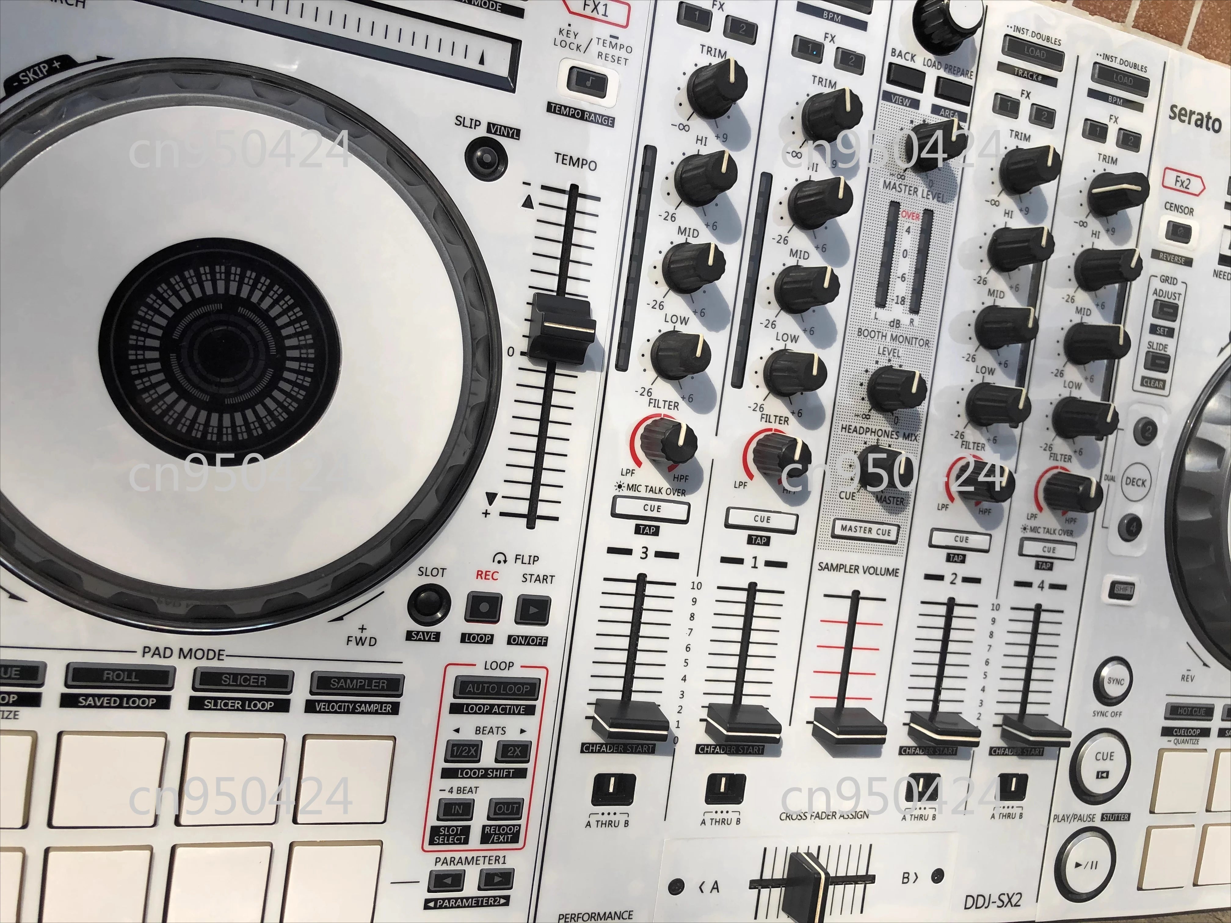 DDJ-SX2 film pearl white all-inclusive protective film sticker controller associated DDJRX skin spot