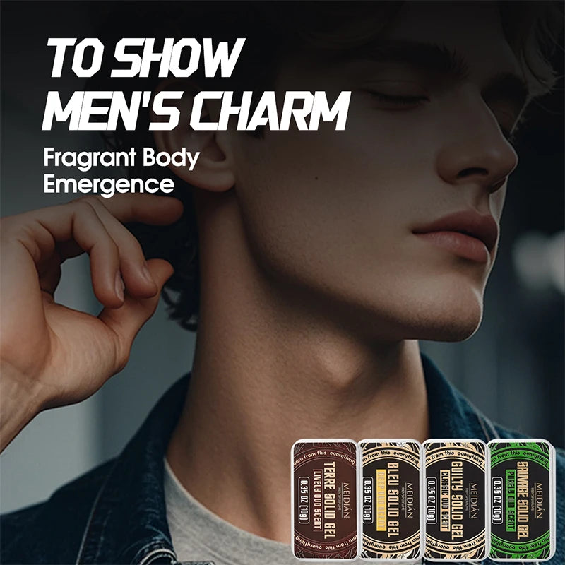 Solid Fragrance Pheromone Cologne — Clear | KIMLUD